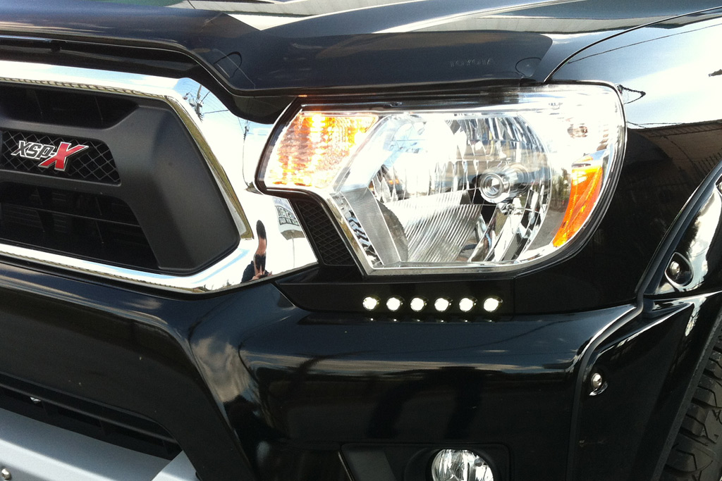 Headlights with LED strip World