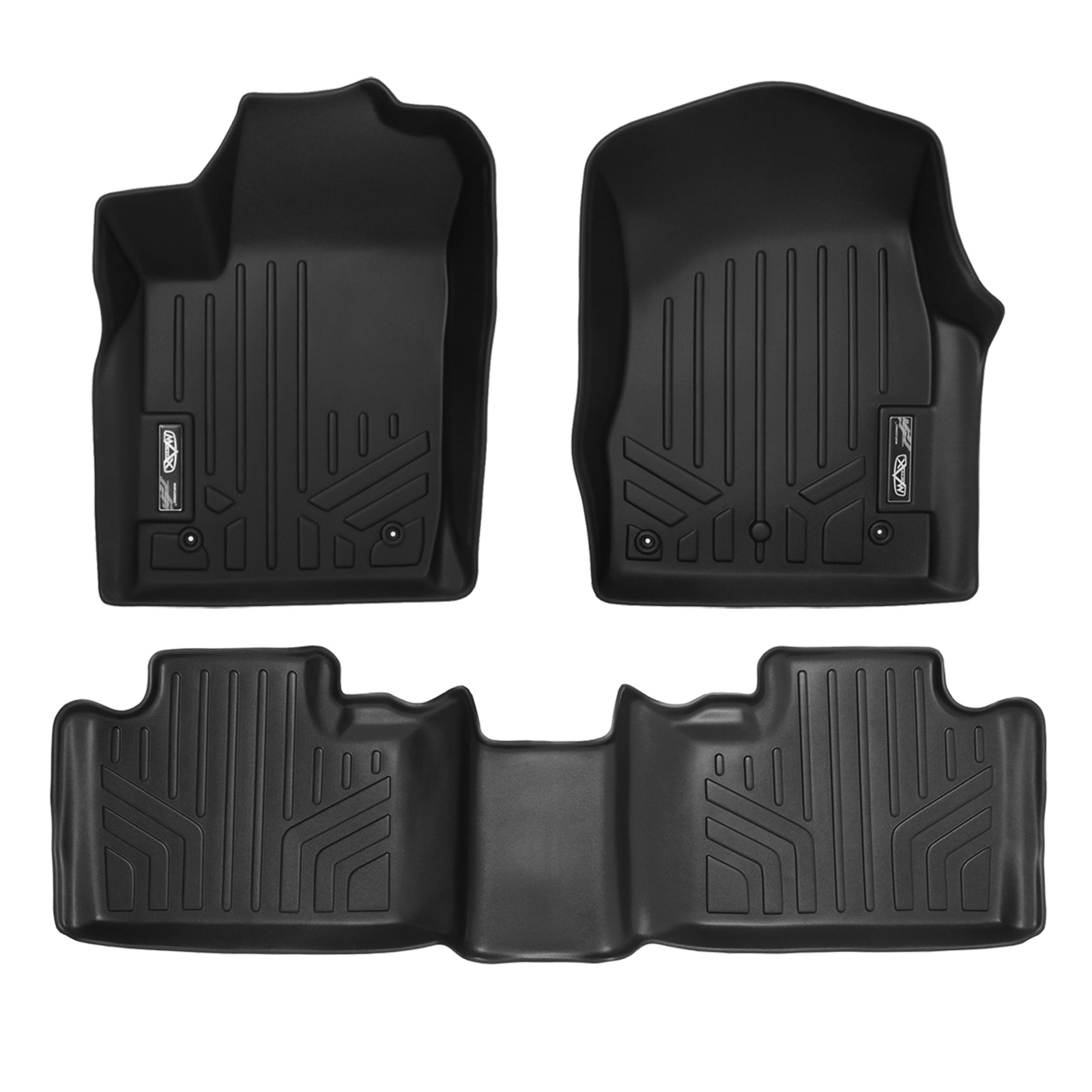 MAXFloormat All Weather Custom Floor Mat Liner Black Fit Dodge Durango ...